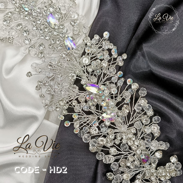 Bridal Hair piece code- HD2
