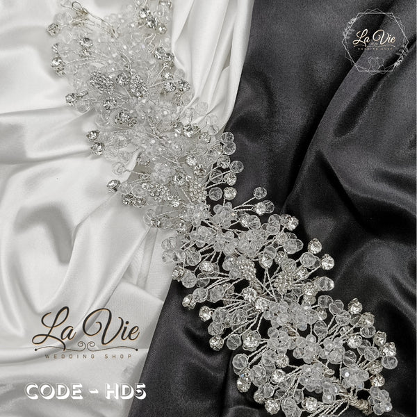 Bridal Hair piece code- HD5