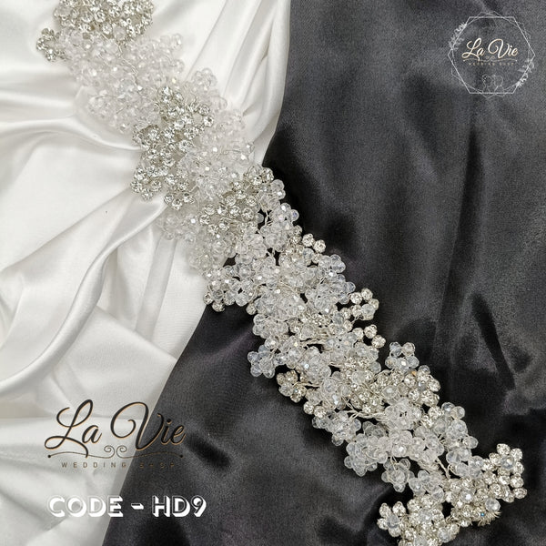 Bridal Hair piece code- HD9