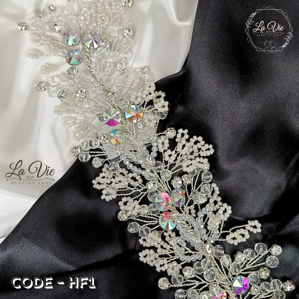 Bridal Hair piece code- HF1