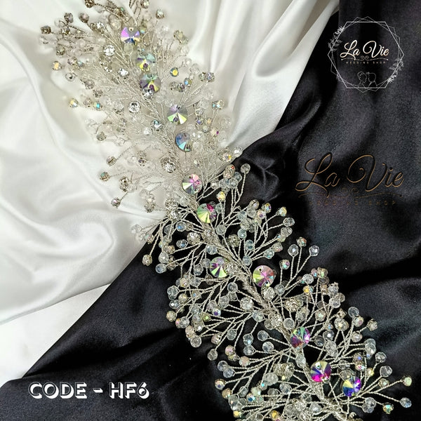 Bridal Hair piece code- HF6